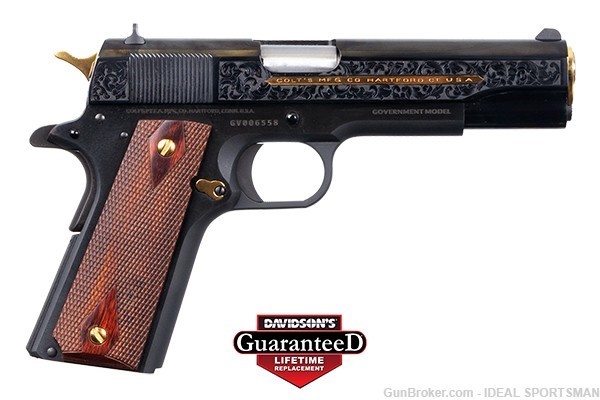 COLT 1911 HERITAGE 38 SUPER ENGRAVED O1911C-38DHM RARE BRAND NEW-img-0