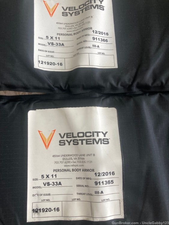 Velocity Systems Body Armor Plate Carrier -img-7