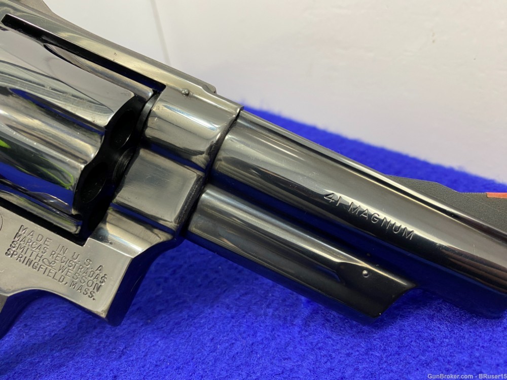 Smith Wesson 57 .41 Mag Blue 4" *1ST YEAR PRODUCTION - FULL TARGET MODEL*-img-29