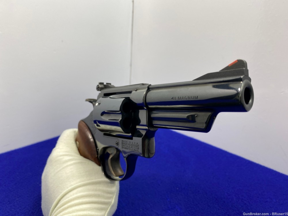 Smith Wesson 57 .41 Mag Blue 4" *1ST YEAR PRODUCTION - FULL TARGET MODEL*-img-47