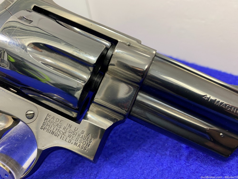 Smith Wesson 57 .41 Mag Blue 4" *1ST YEAR PRODUCTION - FULL TARGET MODEL*-img-25