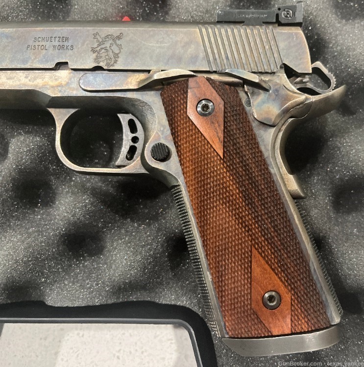 Olympic Arms 1911 Long Slide - Trail Boss - color case hardened -img-7