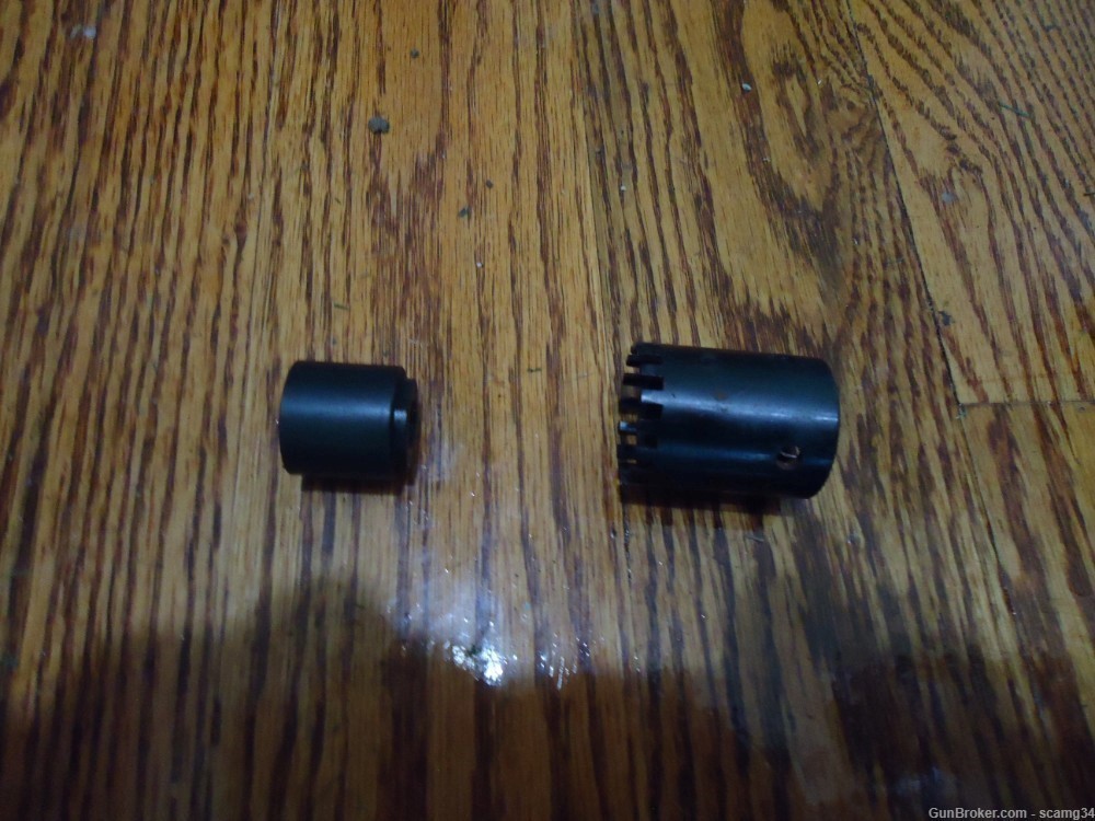 german mg15 mg 15 muzzle cone and booster nos-img-2