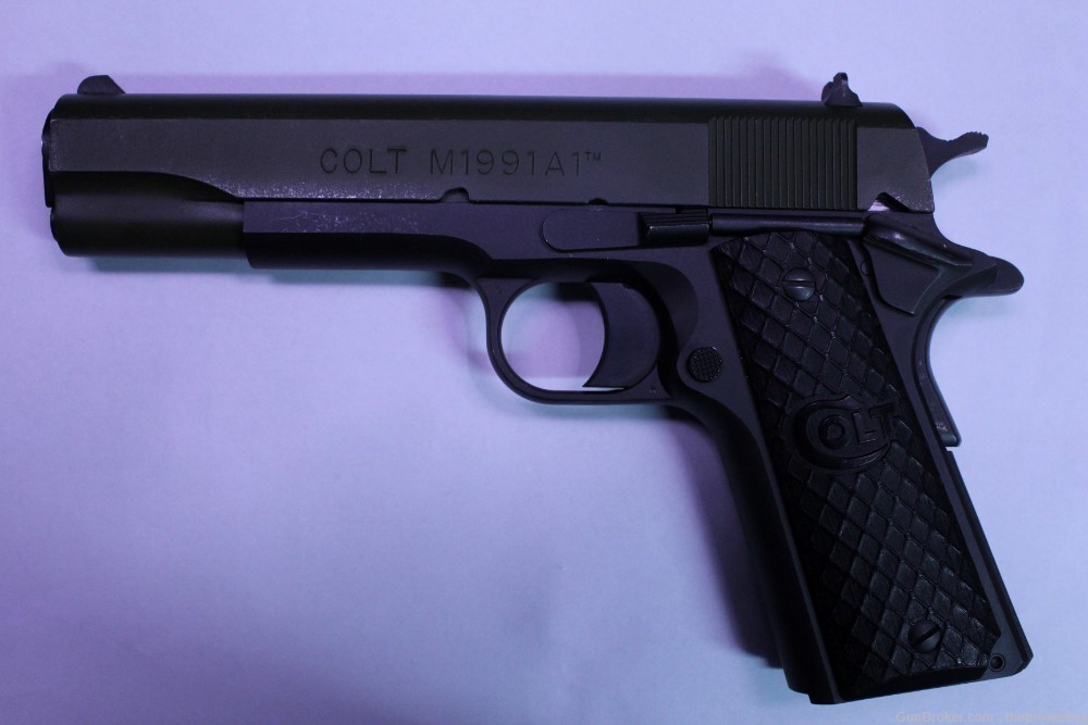 Colt M1991A1 Cerakote Green and Black Nice-img-1