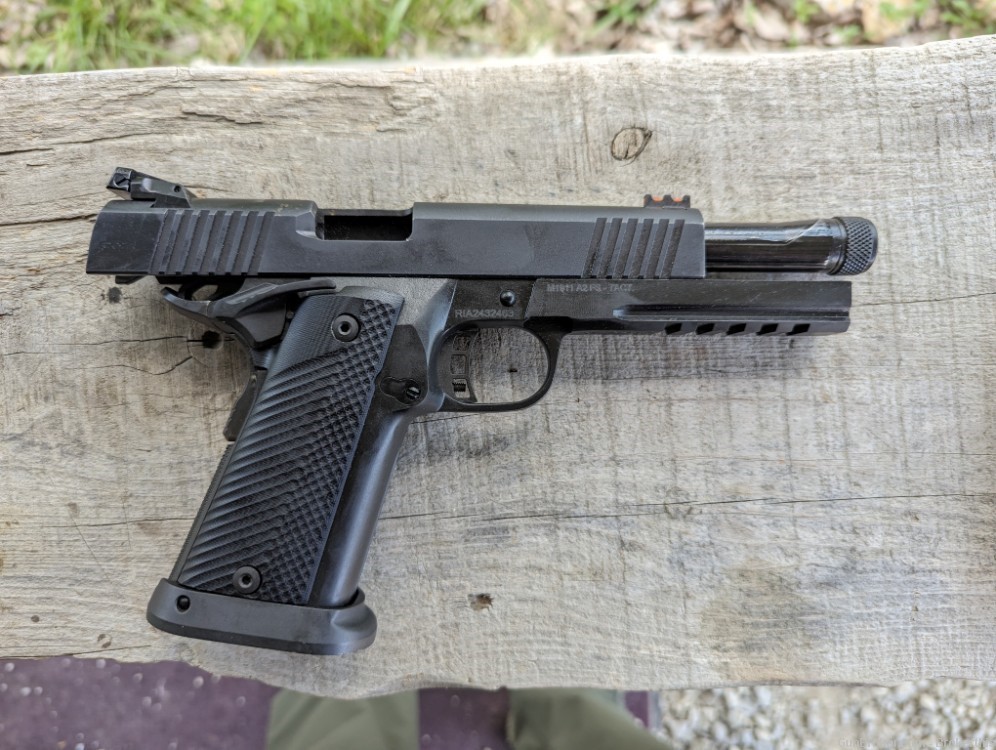 Rock Island Armory M1911 A2 FS Tactical 10mm Auto 5.5" RIA 2011 -img-9
