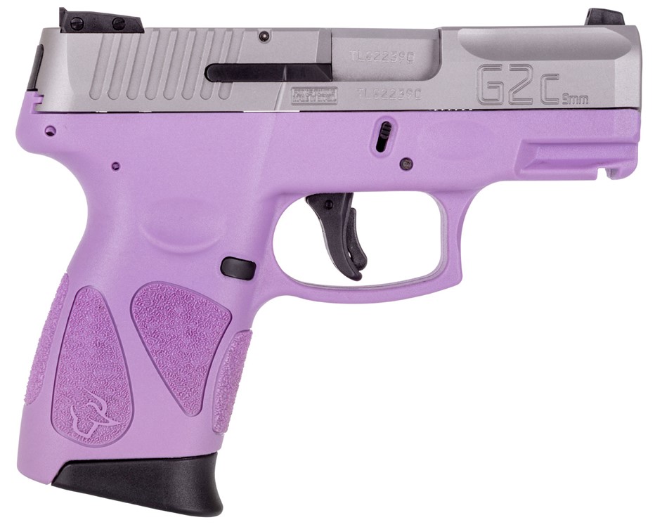 Taurus G2C Compact 9mm Luger Pistol 3.26 Light Purple 1G2C93912LP-img-0
