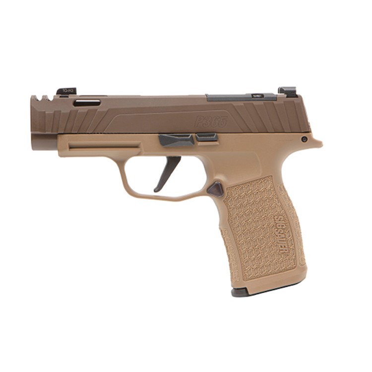 Sig Sauer P365XL Spectre Comp Coyote 9MM Pistol , 3.1 17+1 Coyote Tan -img-0