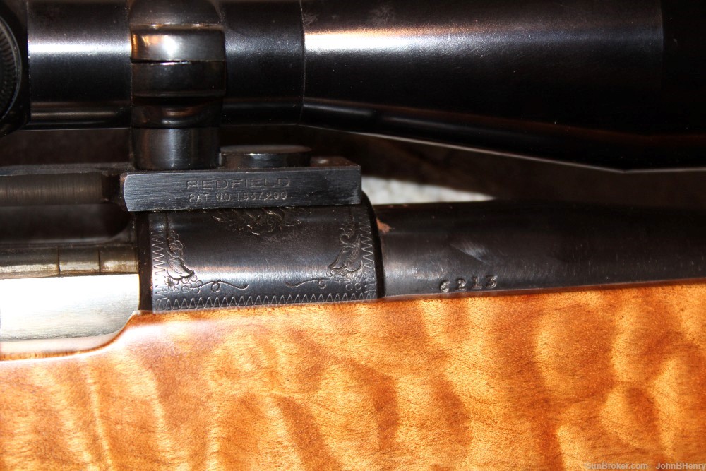 Flaig's Custom Mauser 280 Rem Beautiful Stock and Engraved Receiver NICE!!-img-4