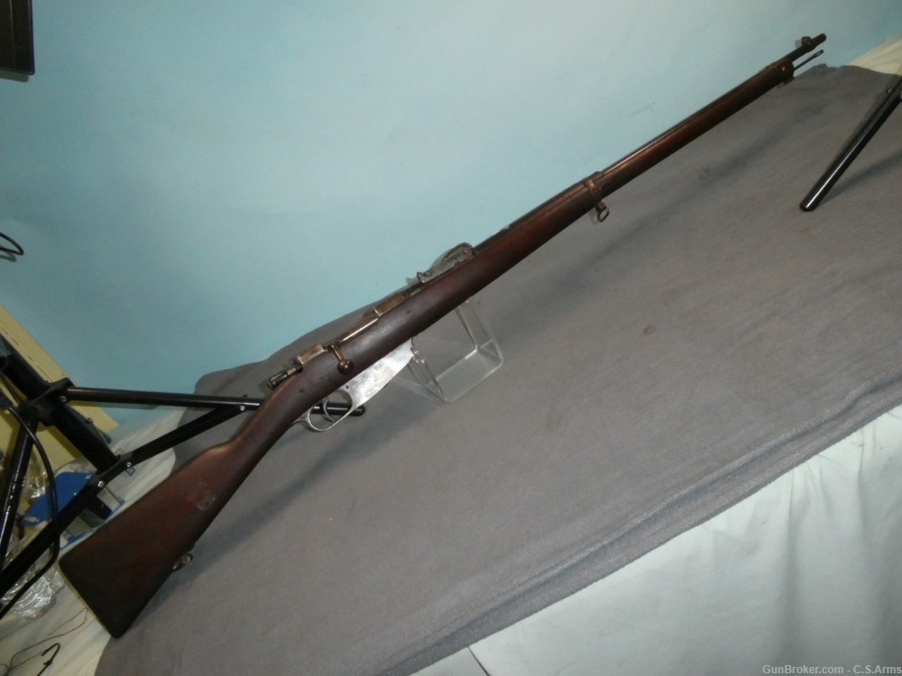 WWI Italian Model 1891 Carcano Long Infantry Rifle, 6.5x52mm, 1917 Mfg.-img-1