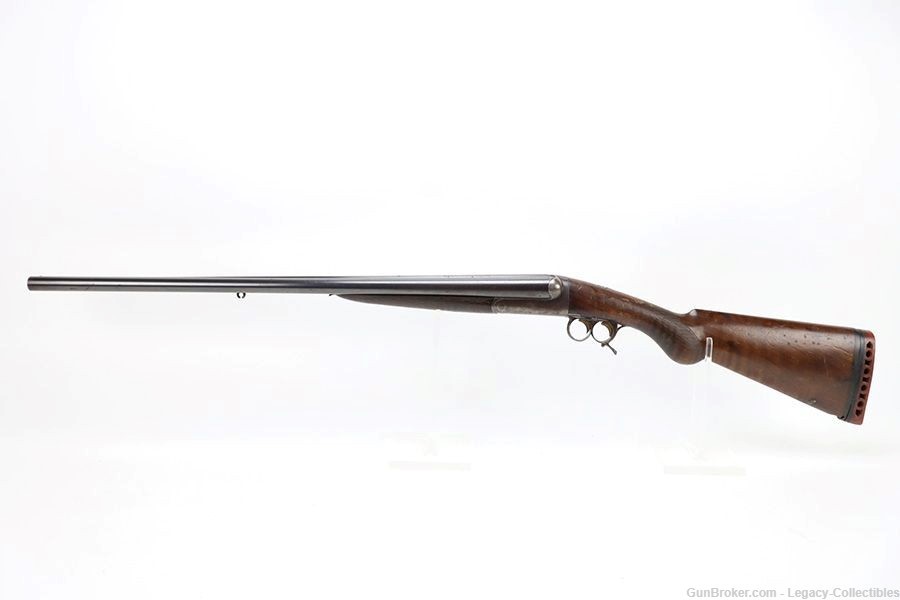 Antique French MAS Ideal Side By Side Shotgun - 16 GA-img-0