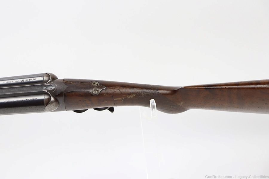 Antique French MAS Ideal Side By Side Shotgun - 16 GA-img-12