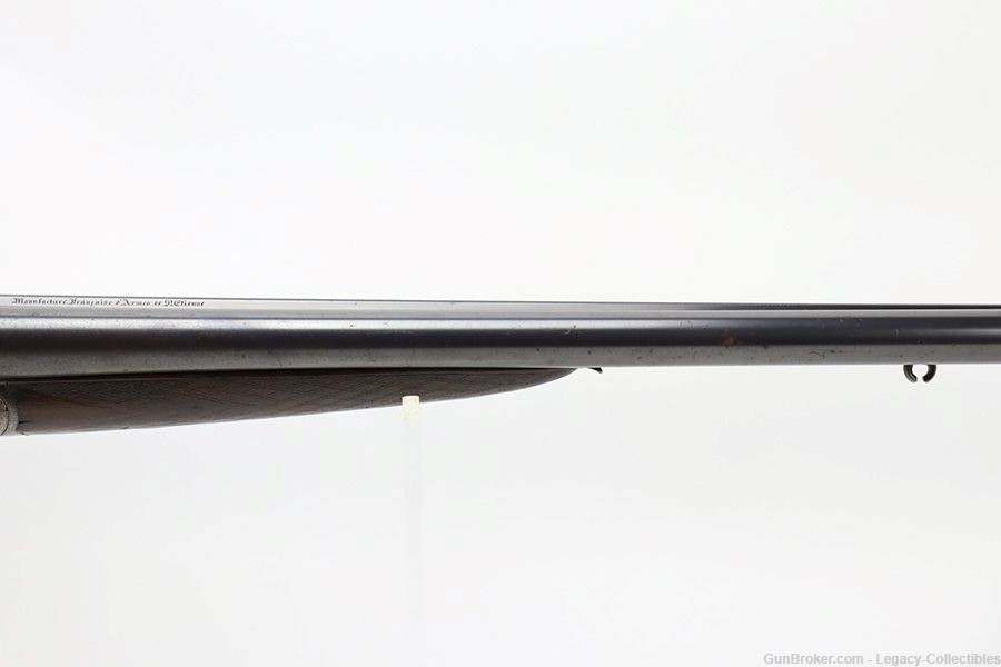 Antique French MAS Ideal Side By Side Shotgun - 16 GA-img-17
