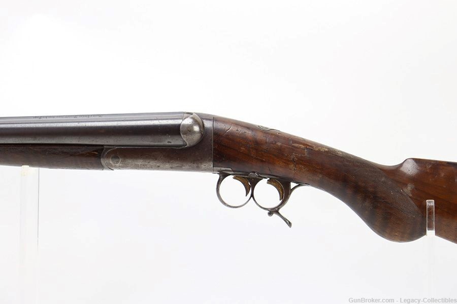 Antique French MAS Ideal Side By Side Shotgun - 16 GA-img-3