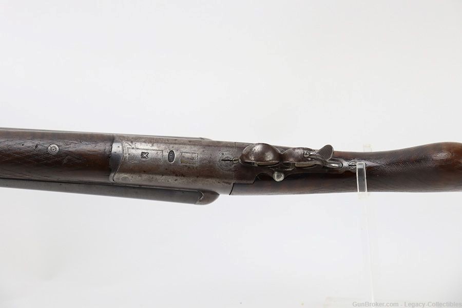 Antique French MAS Ideal Side By Side Shotgun - 16 GA-img-7
