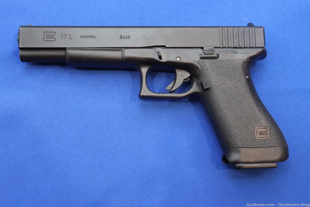Glock Model G17L GEN1 Pistol G17 LONG SLIDE GEN 1 OCT 1988 9MM 6" Ported-img-2