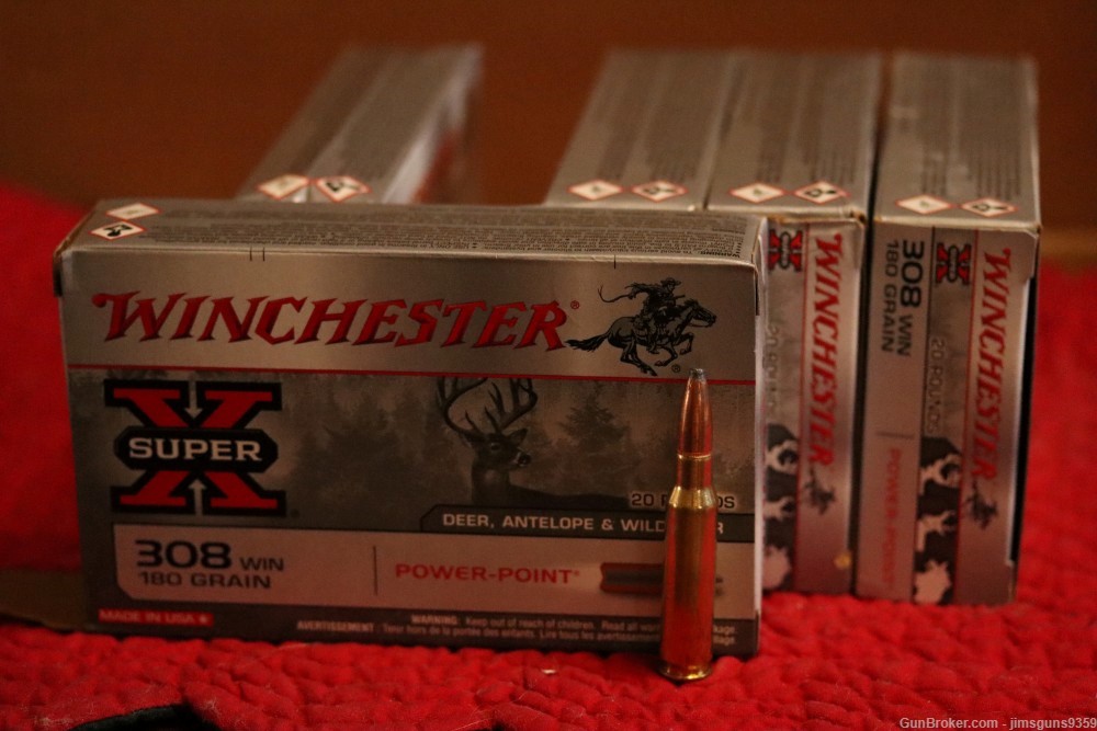 Winchester 308 180 grain Power Point-img-0