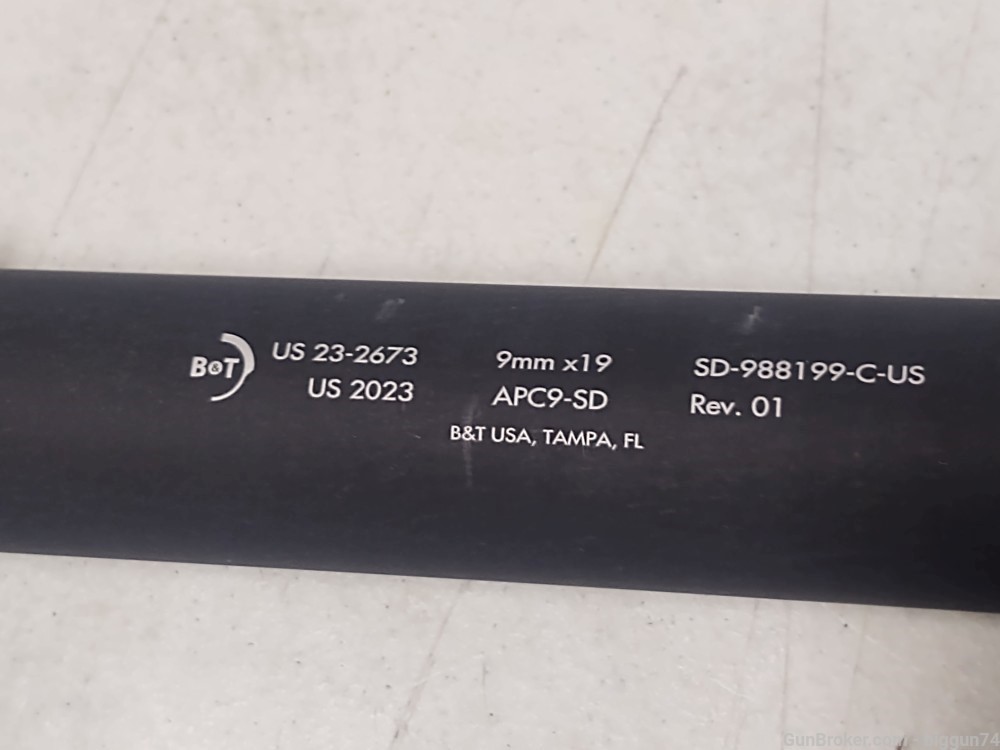 NIB B&T USA APC9SD Pro Compact Suppressor 9mm BT-36046-C SD-988199-C-US-img-3