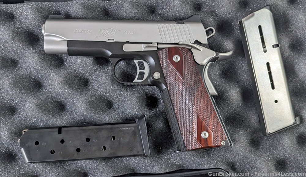 Kimber Pro CDP II 45 ACP 4" 1911 Two Tone Night Sights 3 Mags Wilson Combat-img-4