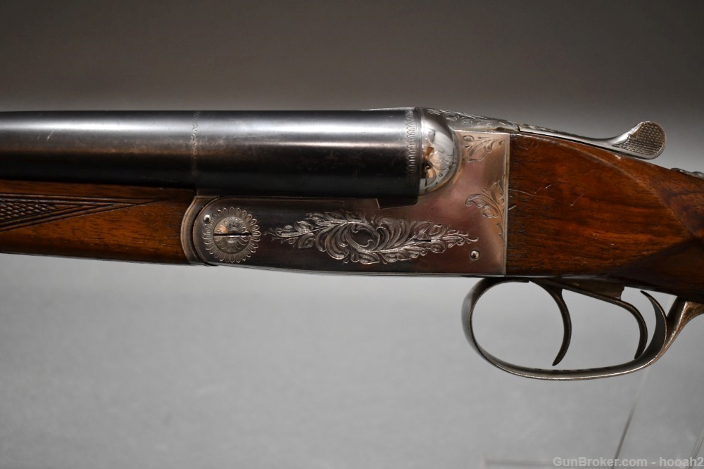 French MAS SxS Boxlock Shotgun 2 9/16" 16 G Engraved-img-11