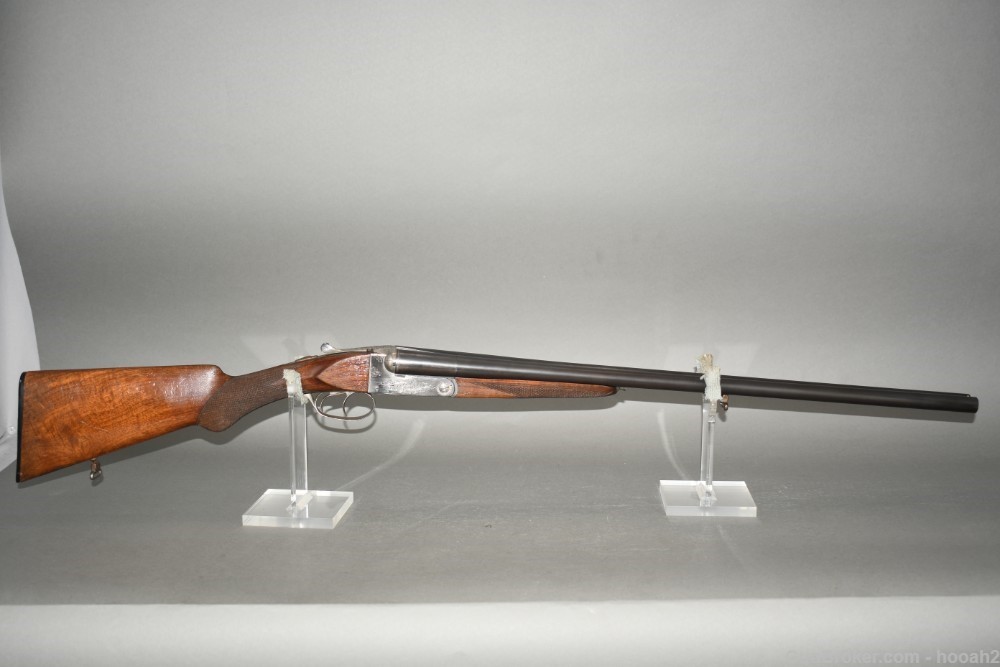 French MAS SxS Boxlock Shotgun 2 9/16" 16 G Engraved-img-0