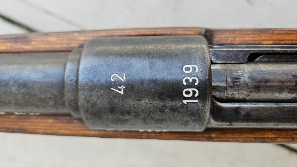 1939 42 Code Matching Bolt WWII German K98 Mauser 8mm Rifle WW2 K98K 98K-img-3