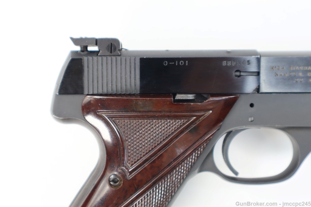 Rare Nice High Standard Olympic 22 Short Semi Auto Pistol 6.75" Hi Standard-img-9