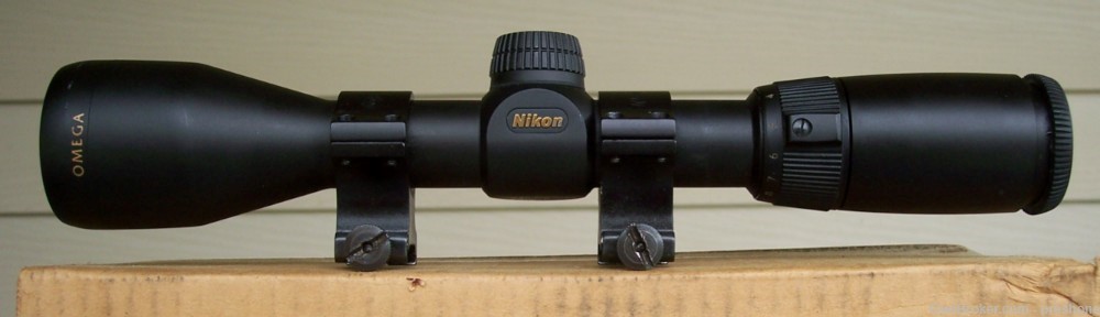 Nikon 3-9x40mm Omega Rifle Scope Matte BDC Muzzle Loader-img-5