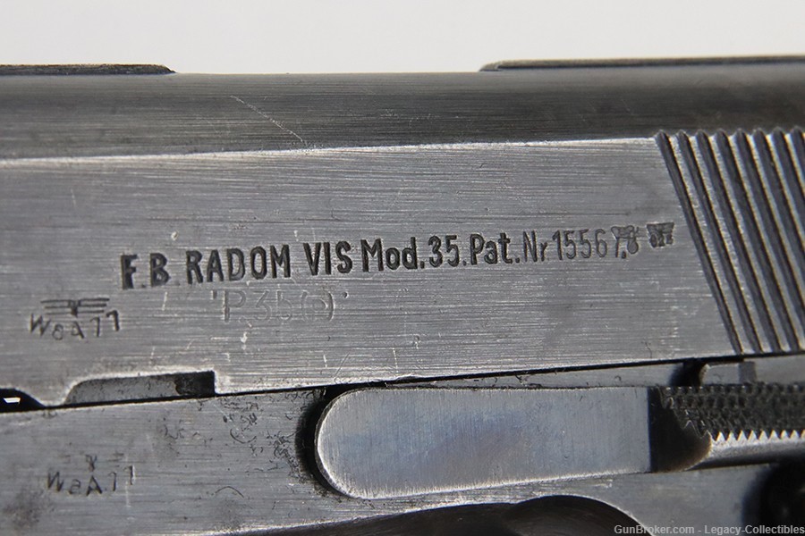 WW2 German Radom VIS 35 - 3-Lever 9mm-img-6