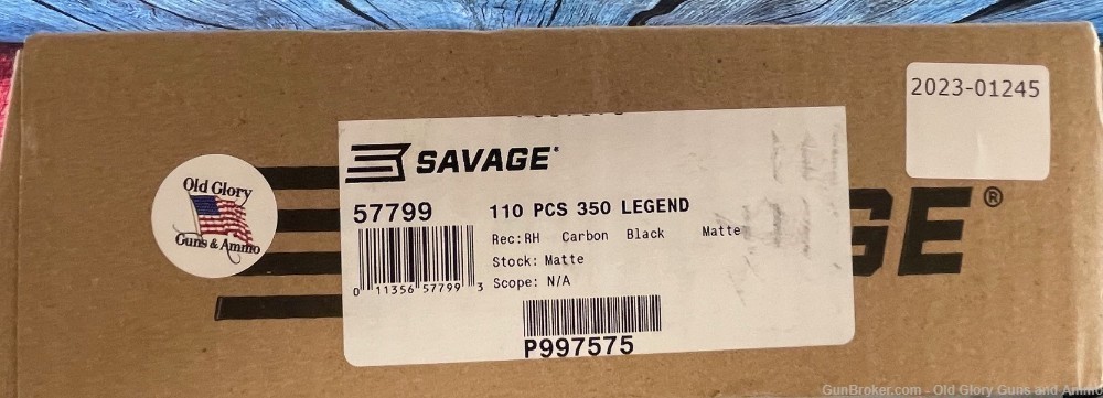 Savage 110 PCS in 350 Legend-img-9