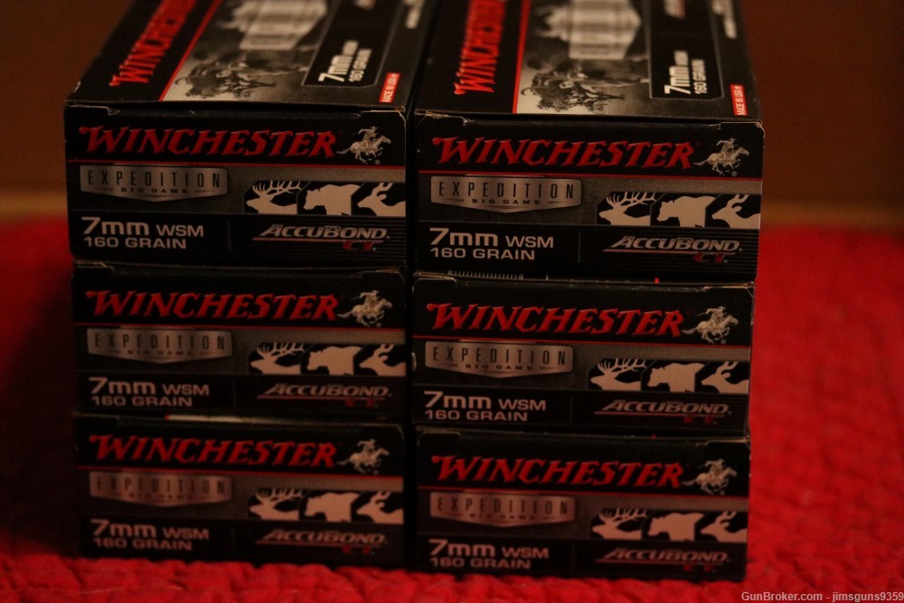 Winchester 7mm WSM, 160 grain Accubond-img-0