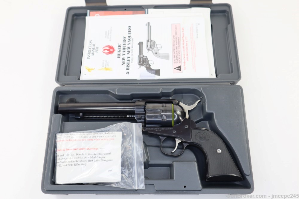 Rare Very Nice Ruger New Vaquero Duck's Unlimited .45 Colt Revolver w/ Box -img-3