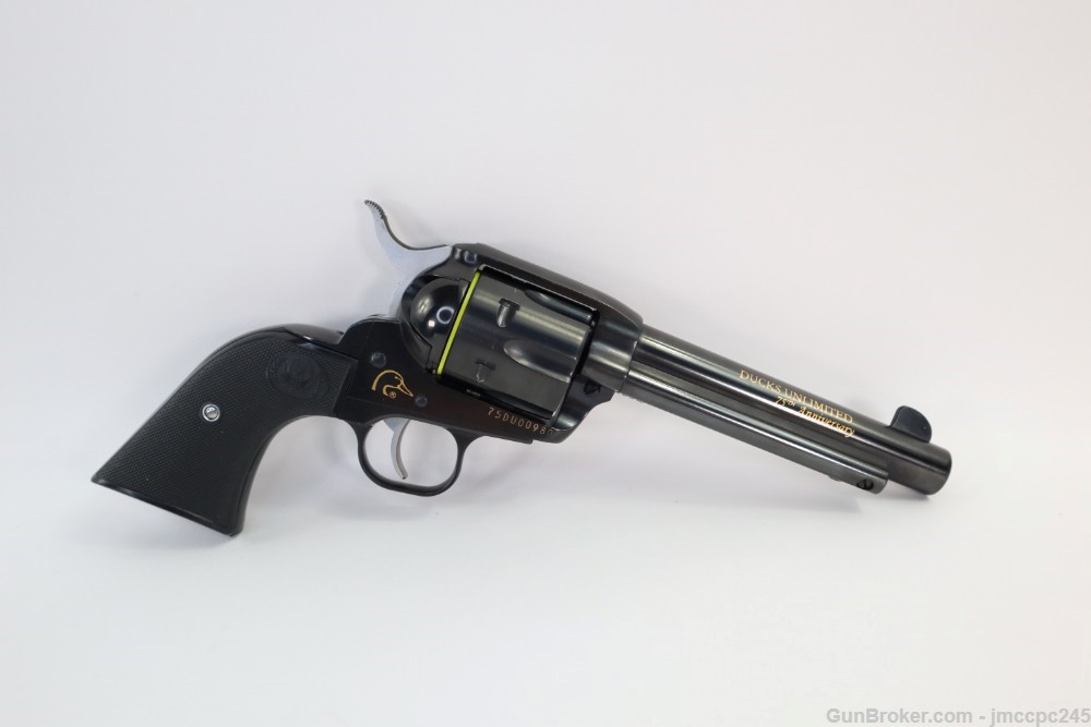 Rare Very Nice Ruger New Vaquero Duck's Unlimited .45 Colt Revolver w/ Box -img-6