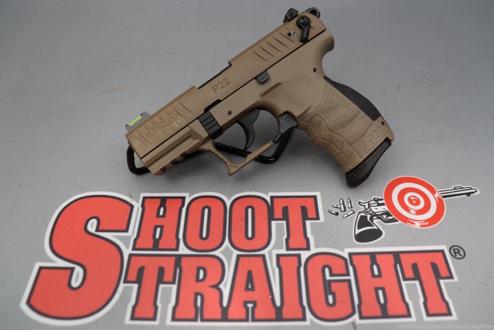 Walther P22Q FDE .22LR 3.42" w/case-img-21