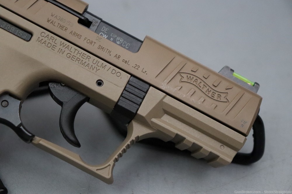 Walther P22Q FDE .22LR 3.42" w/case-img-4
