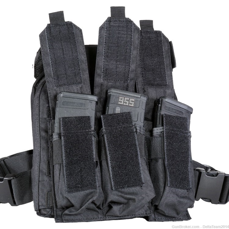 Guard Dog Body Armor 'Terrier' Minimalist Plate Carrier - 3 Mag Pouches-img-3