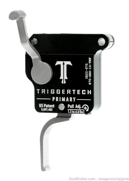 TriggerTech Rem 700 Primary Trigger RH Straight Flat Lever-img-2