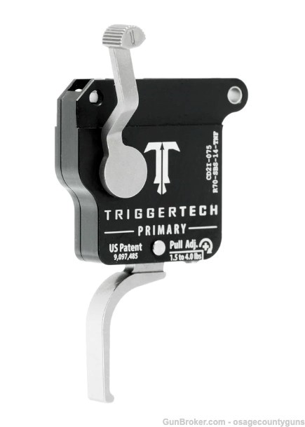 TriggerTech Rem 700 Primary Trigger RH Straight Flat Lever-img-3