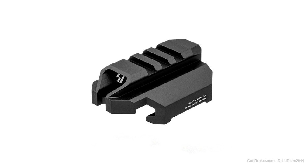 Strike Industries Stock Adapter Back Plate for CZ Scorpion EVO 3 - Black-img-0