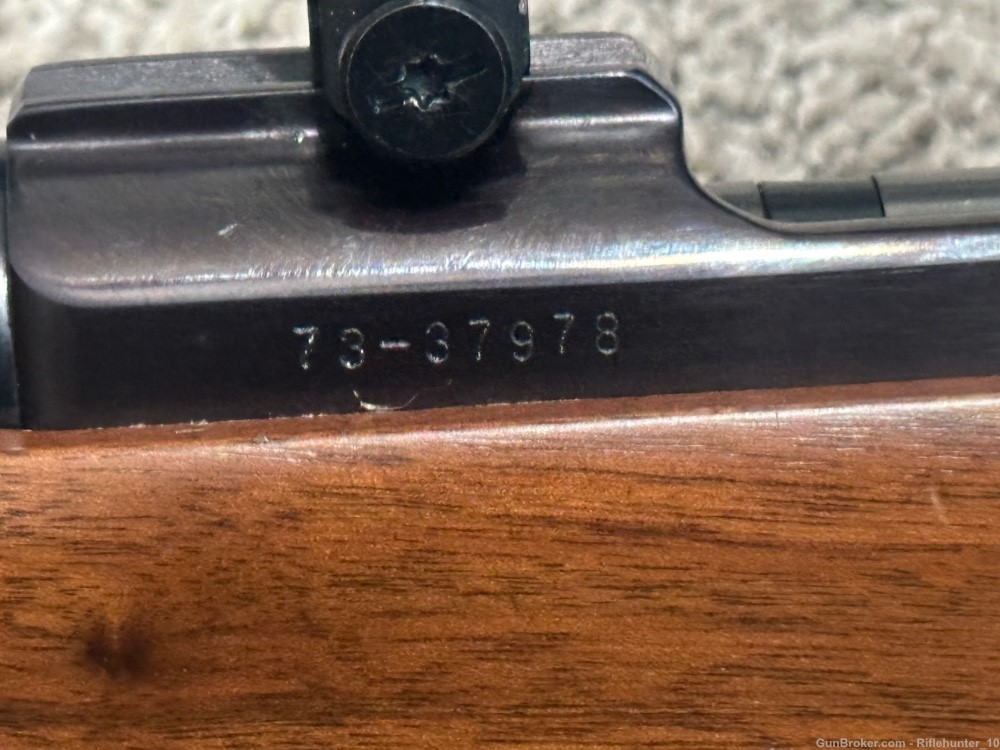 Ruger M77 tang safety 280 rem rare 1978 red butt pad -img-7