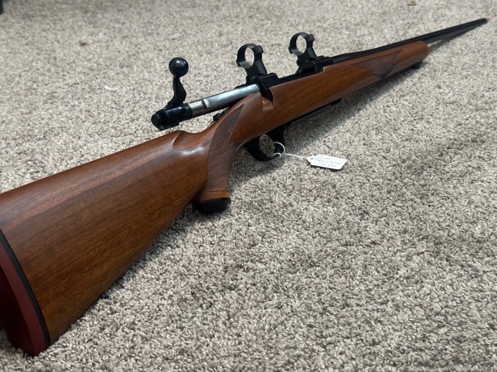 Ruger M77 tang safety 280 rem rare 1978 red butt pad -img-18