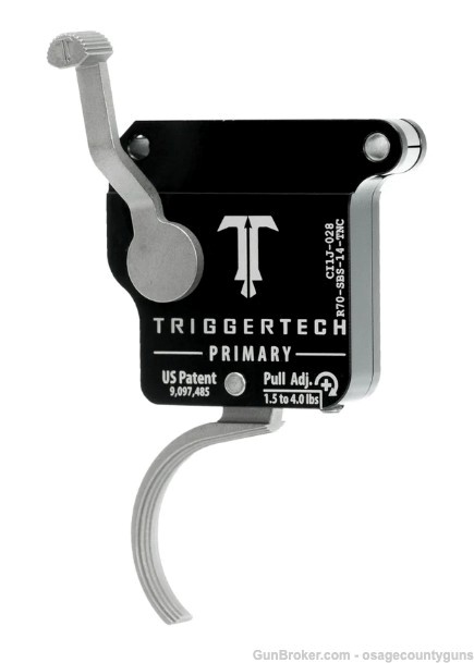 TriggerTech Rem 700 Primary Trigger RH Curved Lever-img-2