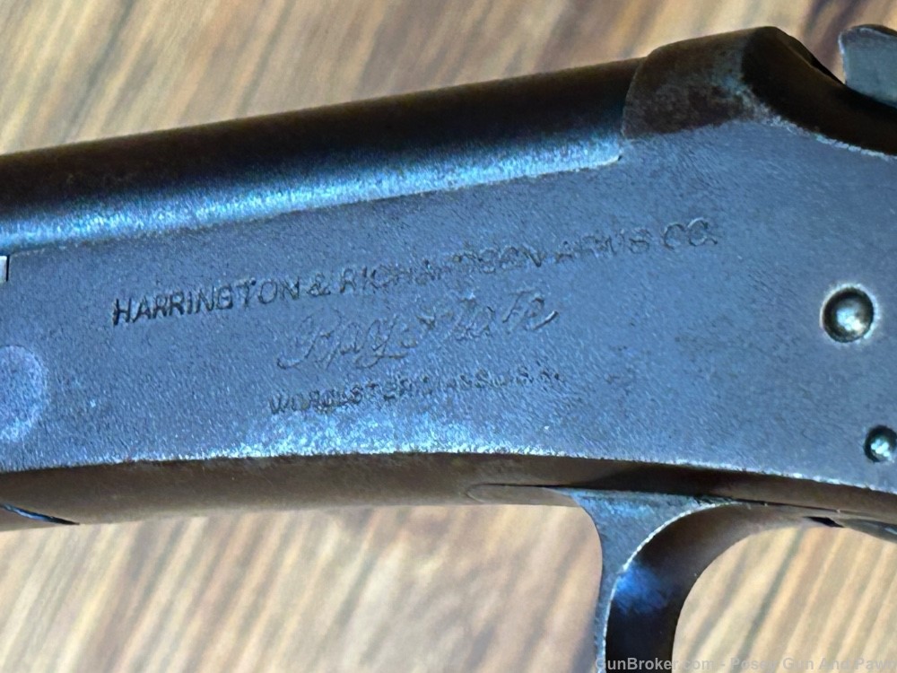 Harrington & Richardson H&R Bay State .410 Single Shot Shotgun 1942 C&R-img-8
