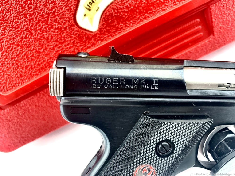 Ruger mark II Semi Automatic Pistol Cal: 22lr 5.0 -img-4
