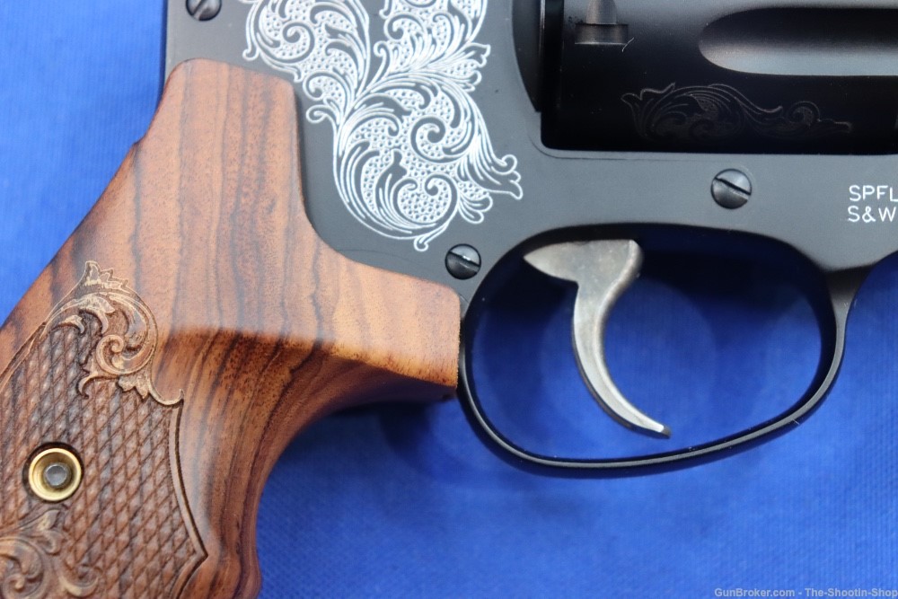 Smith & Wesson DELUXE FACTORY ENGRAVED S&W Model 442 Revolver 38 Special DA-img-10