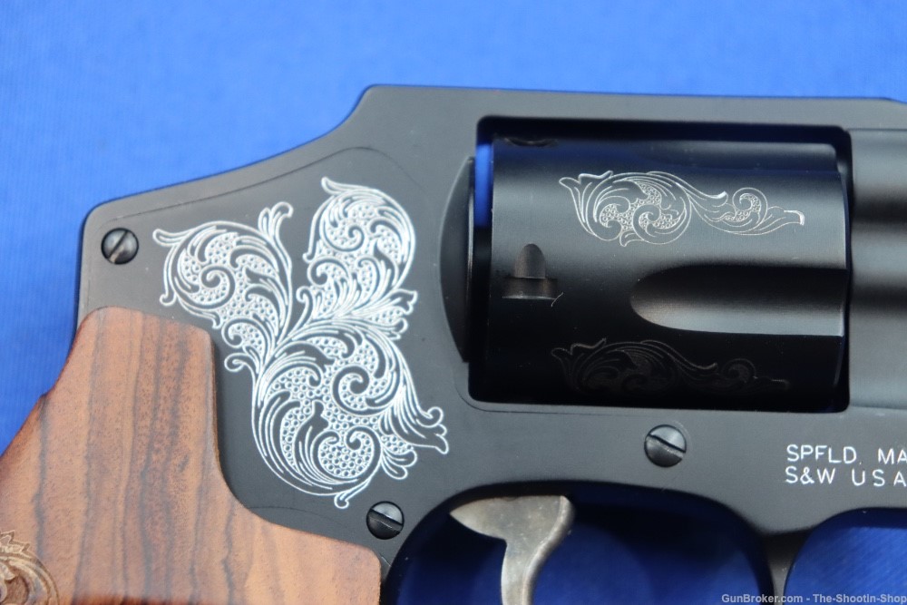 Smith & Wesson DELUXE FACTORY ENGRAVED S&W Model 442 Revolver 38 Special DA-img-9