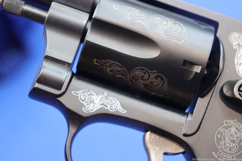 Smith & Wesson DELUXE FACTORY ENGRAVED S&W Model 442 Revolver 38 Special DA-img-22