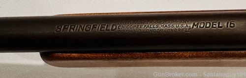 Stevens Springfield Model 15 Rifle  .22 S/L/LR Caliber, 22" Barrel-img-9