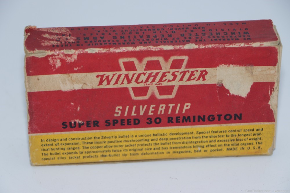 Winchester Super Speed .30 Remington PP - Partial 15 Rounds-img-1