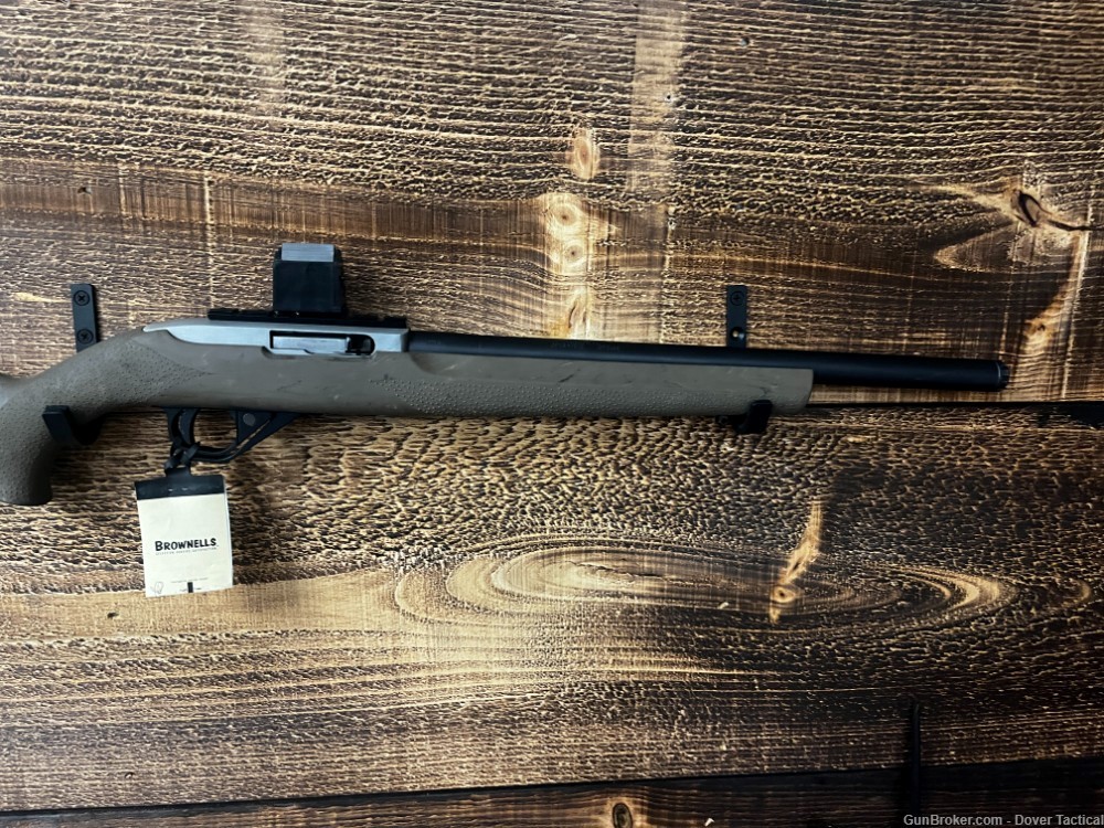RUGER 10/22 THOMPSON MACHINE OPERATIVE INTEGRALLY SUPRESSED .22 -img-1