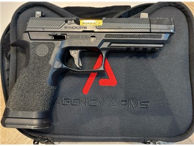 Agency Arms Sig P320 Syndicate w/ 2 holsters